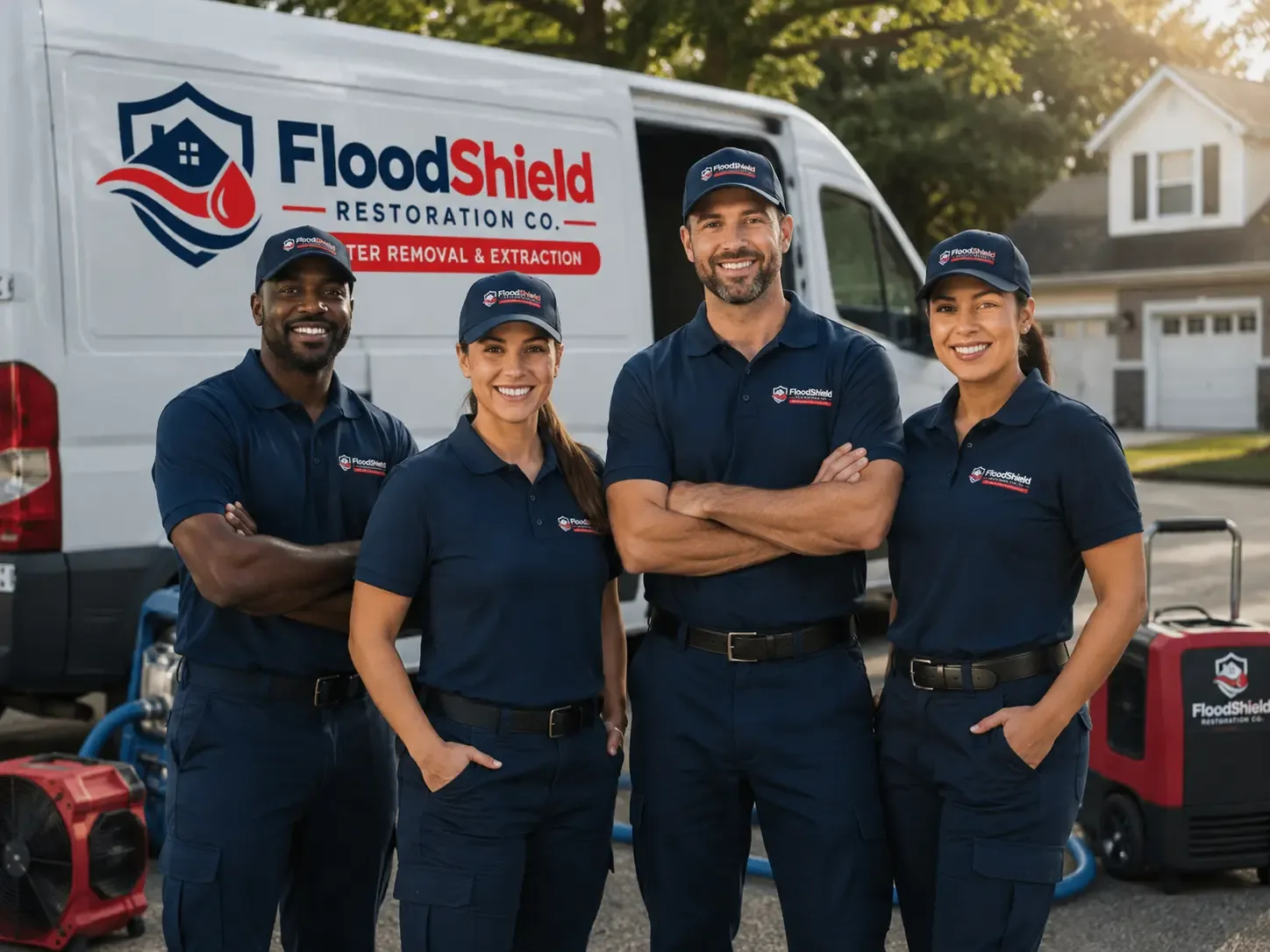 Flood Damage Restoration company in Jerusalem, AR